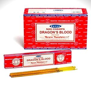 Satya Nag champa and Dragon Blood Incense Sticks